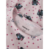 NAME IT Bluse Andrea Stitch Cradle Pink
